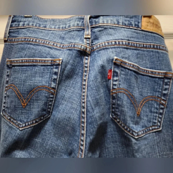 Levi's Blue Boot Cut Jeans - Picture 1 of 9